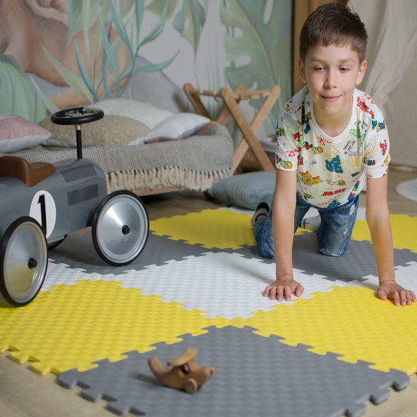 Специальная система крепления пазлов - ласточкин хвост